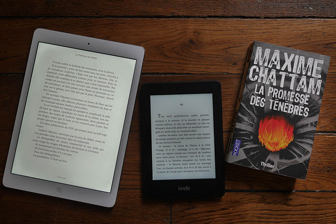 Quelle est la meilleure liseuse entre Kindle et l'Ipad